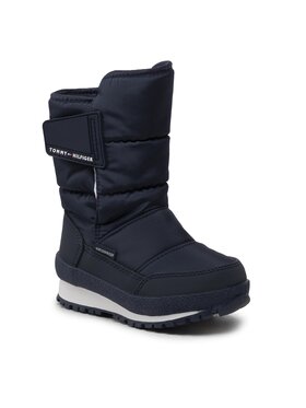Tommy Hilfiger Tommy Hilfiger Śniegowce Snow Bootie T3B6-32546-1485 M Granatowy