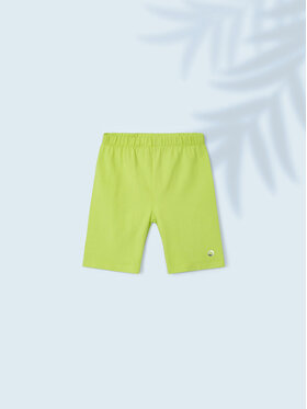 Mayoral Mayoral Pantaloni scurți sport 610 Verde Slim Fit