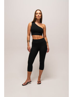 Nudyess Nudyess Leggings bawełniane Billy Nero Fitted Fit