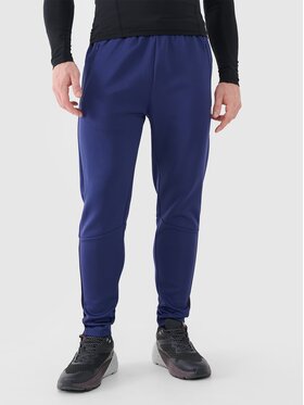 4F 4F Bavlnené nohavice 4FWSS25TFTRM0836-30S Modrá Regular Fit