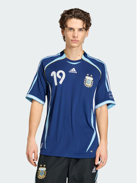 adidas adidas Koszulka techniczna Argentyna Messi Błękitny Regular Fit