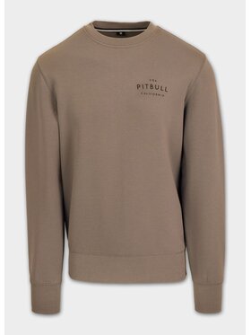 PITBULL PITBULL Bluza SAMPSON Brązowy Regular Fit