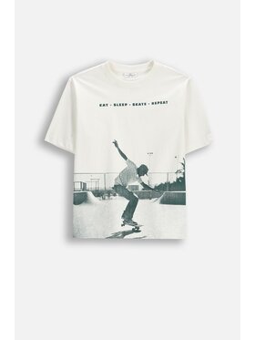 Coccodrillo Coccodrillo T-Shirt WC6143203TBJ-003 Krémová Regular Fit