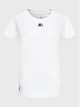 Starter Starter T-Shirt SWN-307-122 Bílá Regular Fit