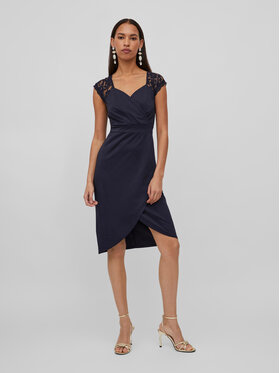 Vila Vila Kleid 14085670 Blau Regular Fit