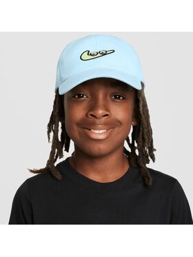 Nike Nike Czapka z daszkiem Club Kids Błękitny
