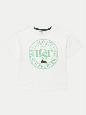 Lacoste Lacoste T-shirt TJ2463 Bijela Regular Fit