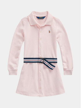 Polo Ralph Lauren Polo Ralph Lauren Sukienka codzienna Lsoxforddrss 312916863002 Różowy Regular Fit