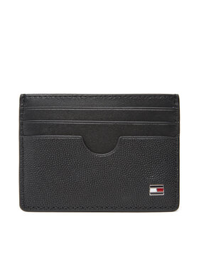 Tommy Hilfiger Tommy Hilfiger Etui na karty kredytowe Th Flag Cc Holder AM0AM13517 Czarny