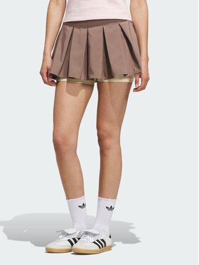 adidas adidas Spódnica plisowana 167685 Brązowy