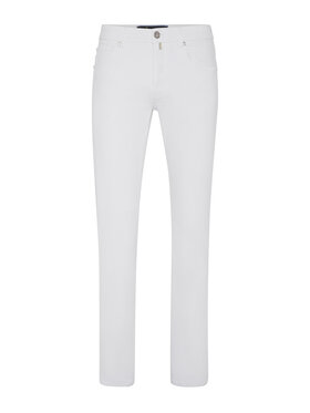 Billionaire Billionaire Jeansy 1233 Biały Straight Leg