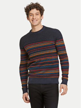Lindbergh Lindbergh Pulover 30-80042 Bleumarin Slim Fit