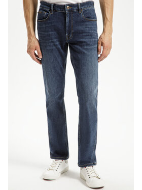Cross Jeans Cross Jeans Jeansy C 132-145 Niebieski Straight Leg
