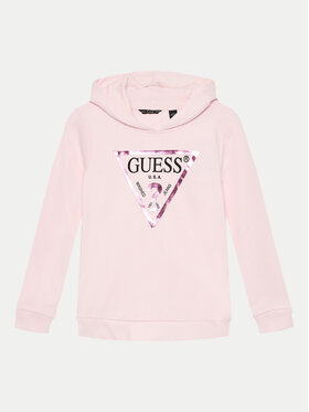 Guess Guess Суитшърт J83Q14 KAUG0 Розов Regular Fit