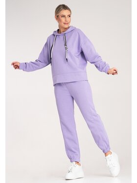 FIGL FIGL Komplet dresowy M1126 Fioletowy Regular Fit