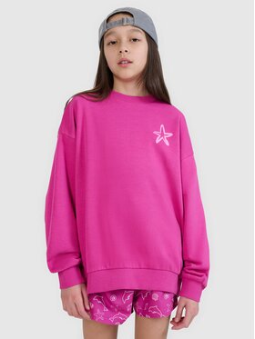 4F 4F Bluza 4FJRSS25TSWSF2253-53S Różowy Oversize