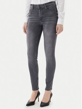 Guess Guess Jeansy W2YA46 D4PZ2 Šedá Skinny Fit