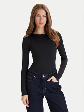 ONLY ONLY Боди Frida 15343926 Черен Slim Fit