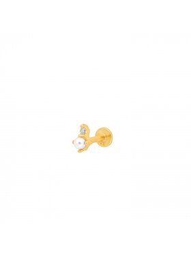 ANIA KRUK ANIA KRUK Piercing SRUKP1662Z Żółte złocenie