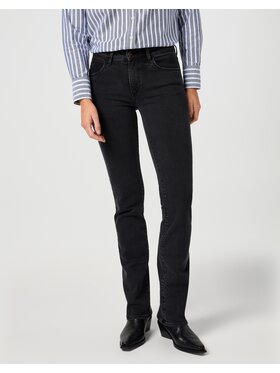Wrangler Wrangler Jeansy Wrangler Bootcut Czarny Bootcut Fit