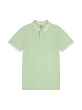 Lee Lee Polo POLO 112363860 Zielony Regular Fit
