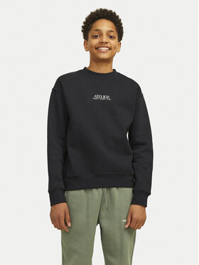 Jack&Jones Junior Jack&Jones Junior Суитшърт Brooklyn Graphic 12263290 Черен Relaxed Fit
