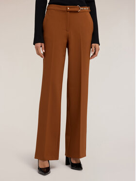 Motivi Motivi Pantaloni di tessuto P099Q004180N022 Marrone Over Fit