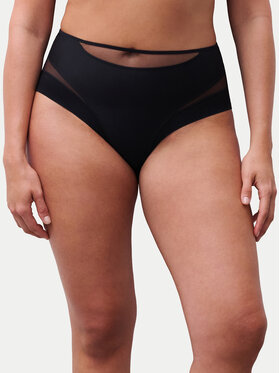 Chantelle Chantelle Klassischer Damenslip mit hoher Taille Halo C1AAC5 Schwarz