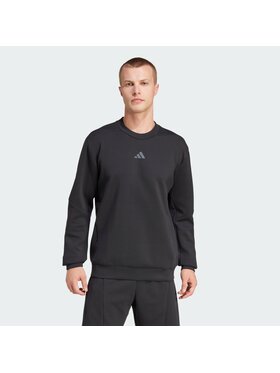 adidas adidas Bluza Designed for Training Crew Czarny Regular Fit