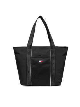 Tommy Jeans Tommy Jeans Kabelka Tjw Heritage Tote AW0AW15824 Černá
