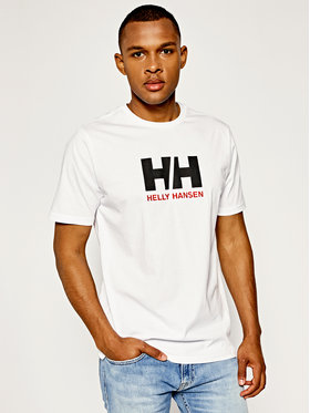 Helly Hansen Helly Hansen T-Shirt Hh Logo 33797 Biały Regular Fit