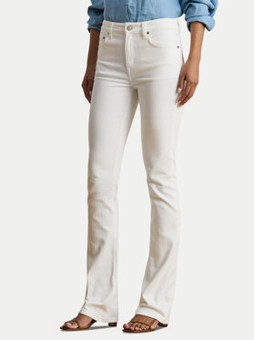 LAUREN RALPH LAUREN LAUREN RALPH LAUREN Blugi 200926081001 Alb Bootcut Fit