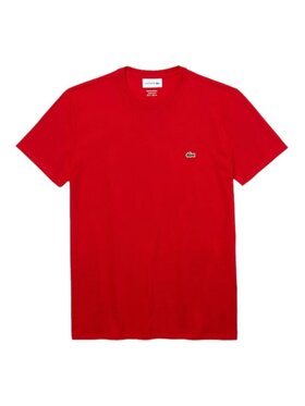 Lacoste Lacoste T-shirt LACOSTE T-Shirt e Polo Uomo TH6709 240 Rosso Rosso Standard Fit