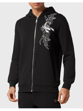 PHILIPP PLEIN PHILIPP PLEIN Felpa 11815 Nero Athletic Fit