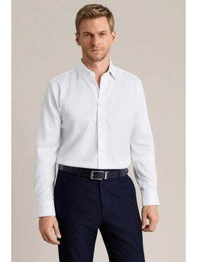Lancerto Lancerto Koszula Venturi KO073126000056 Biały Regular Fit