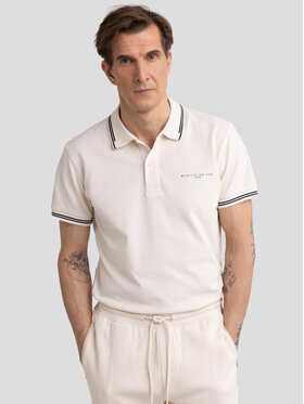 BIG STAR BIG STAR Polo WLADYM_103_150 Beżowy Basic Fit