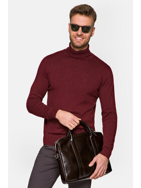 Lancerto Lancerto Golf Armando Bordowy Regular Fit