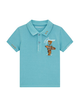 Guess Guess Pólóing N6GP01 K9WF4 Kék Regular Fit