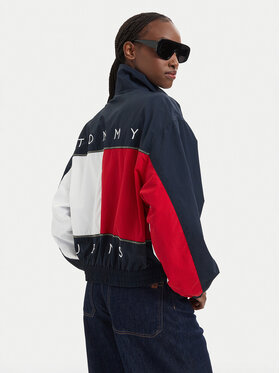 Tommy Jeans Tommy Jeans Giacca di transizione Flag DW0DW22914 Blu scuro Regular Fit