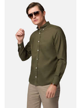 Lancerto Lancerto Koszula Enola KO073123000023 Zielony Slim Fit