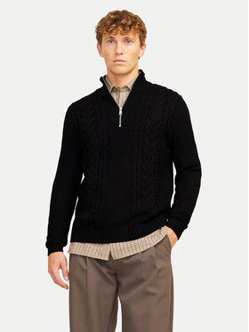 Jack&Jones Jack&Jones Πουλόβερ Craig 12260826 Μαύρο Regular Fit