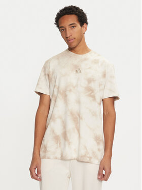 adidas adidas T-shirt ALL SZN Wash IY6589 Bež Regular Fit