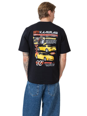Kamuflage Kamuflage T-Shirt Dorito Czarny Comfortable Fit