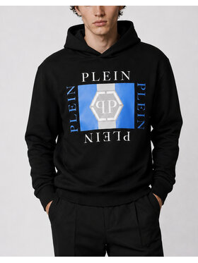 PHILIPP PLEIN PHILIPP PLEIN Mikina 31677 Čierna Regular Fit