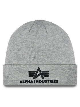 Alpha Industries Alpha Industries Czapka 3D Beanie 168910 Szary