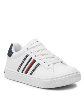 Tommy Hilfiger Tommy Hilfiger Sneakers Low Cut Lace-Up Sneaker T3B4-32229-0621 M Alb
