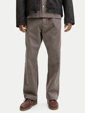 Jack & Jones Jack & Jones Pantaloni di tessuto Alex 12288528 Beige Baggy Fit