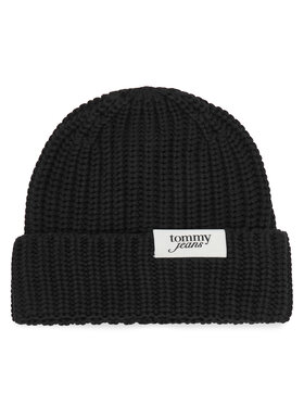 Tommy Hilfiger Tommy Hilfiger Mütze Script AW0AW18972 Schwarz