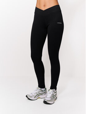 La Mania La Mania Legginsy PLAZA Czarny Basic Fit