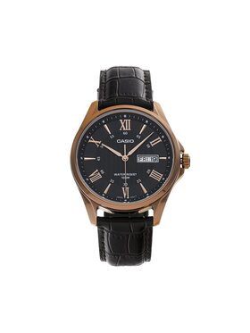 Casio Casio Zegarek MTP-1384L-1AVEF Brązowy